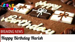 Happy Birthday Harish Birthday Names Videos Birthday Names Songs Video S Park Youtube You can write name on this cake to make their birthday special.