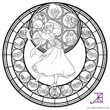 Stained glass refers to glass that has been colored by metallic oxides during the manufacturing process. Stained Glass Coloring Pages Religious Coloring4free Coloring4free Com
