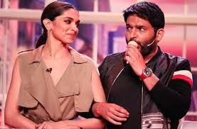 Deepika Padukone With Kapil Sharma Comedy Nights With Kapil Deepika Padukone Comedy Nights
