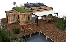 The Austrian Company Wohnwagon Has Developed A Small Self Sufficient House Which Decoration Trends Mini House House Expensive Houses