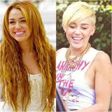 Short and simple is what this look is about. Miley Cyrus Hairstyles Of Long Hair Short Hair