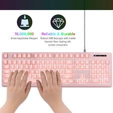 B backlight effects user manual static change color personalize how to customize the backlight zone calor 1.while pressing the fn key,pœss the key twice,the keyboard will flash white light twice. Gaming Keyboard Colorful Lights Rainbow Led Backlit Keyboard With Ergonomic Detachable Wrist Rest Office Keyboard For Windows Pc Mac Gaming Pink Amazon In Computers Accessories