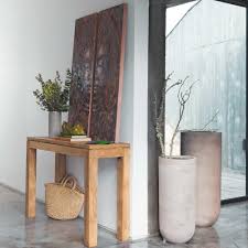 Consola De Madera De Maciza De Palo Rosa 120 Cm De Largo Stockholm Maisons Du Monde Consoletafel Interieur Meubels