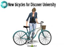 As with any pc release though, the mods that accompany them. Bicycles For Discover University By Sandy At Around The Sims 4 Sims 4 Updates