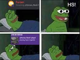 < 100 видео и каналов. Pepehands Forsen