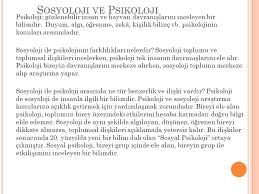 Sosyoloji Ve Diger Sosyal Bilimler Ppt Indir
