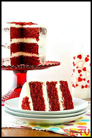 It's not just me who's in love with this cake. Traditional Red Velvet Cake Recipe With The Original Ermine Frosting Youkitc Traditional Red Velvet Cake Red Velvet Cake Rezept Cake Rezepte Velvet Cake