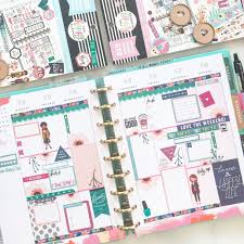 Planner Decorating Ideas Planner Stickers Cute Coffee Girl Layout Happy Planner Layout Planner Decorating Happy Planner
