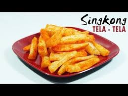 Tela tela ubi jalar ide jualan murah untung banyak 3. Cara Membuat Singkong Goreng Aneka Rasa Tela Tela Youtube Makanan