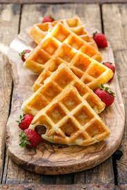 The Best Yeasted Belgian Waffle Recipe With Vanilla Bean Glaze Waffle Recipes Waffles Yeasted Waffles