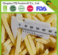 Brc HACCP Qingdao Wholesale Distribute IQF Frozen Prefried Potatoes French  Fries