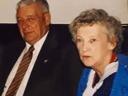 Hazel Allen and Barb Lokan. Next Dick and Hazel with Meryl,Vivienne, Hughie  and .myself. in Railway Tce. House Vivienne and Kevin Wedding photo in our  back yard, Meryl and Michael Wedding again