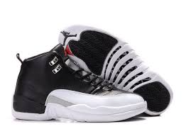 Black And White Jordan 12s Jordan 12 Black White Basketball Shoes 80 52 White Basketball Shoes Jordan 12 Black Air Jordan Shoes