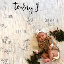 There are 31859 baby 1 month gift for sale on etsy, and they cost $30.55. Baby Milestone Blanket Baby Elephant Personalized Baby Blanket Months Blanket To Grow With New Mom Baby Shower Gift Gift For Child Home Living Blankets Throws