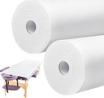 Disposable Non-Woven Bed Sheet 50 Pcs 31" X 70", 2 Roll Spa Bed Waterproof  Bed Cover, Massage Table Paper Roll for Massage, Spa, Tattoo and Exam ...