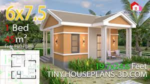 Maybe you would like to learn more about one of these? One Bedroom House Plans 6x7 5 With Gable Roof Tiny House Plans