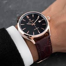 Black And Rose Gold Mens Watch Men S Dress Watch Rose Gold Vincero Collective Luxury Watches For Men Watches For Men Mens Dress Watches