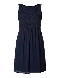 Cocktailkleid Mit Floraler Spitze Blau Turkis Peek Cloppenburg Konfirmation Kleider Dunkelblau Kleider Cocktailkleid Blau