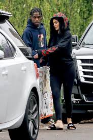 Kylie and travis are back together romantically but they're not quite ready to put a title on their relationship, even though they. Kylie Jenner And Travis Scott Outside Travis House In Los Angeles 05 31 2017 8 Hawtcelebs
