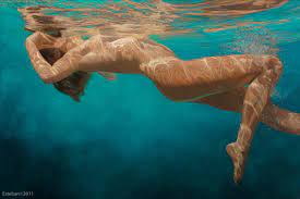 Sea of Joy underwater Nude Giclee on Paper - Etsy