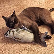 cat fish shape interactive toy flipped store interactive cat toys cats homemade cat toys