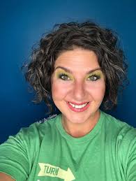 Green eyeshadow makeup look featuring Yule Be Delighted and Hiss