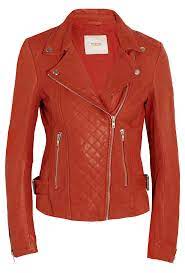Maje Dobbie Leather Biker Jacket Was 950 0 Now 370 0 61 Off Outnet Com Leather Jackets Women Biker Jacket Jackets