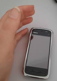 first smartphone, a Nokia 5230 ...