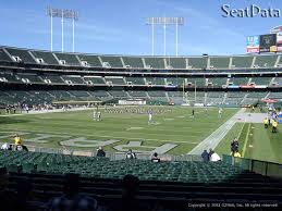 Ringcentral Coliseum Section 103 Oakland Raiders