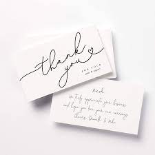 Compare up to three cards, with various features such as cash back or bonus reward points. Buy Bliss Collections Thank You Cards For Small Businesses 50 Pack Of 2 X 3 5 Business Card Size Heart Script Express Your Appreciation For Clients And Customers Support Easy To Read And