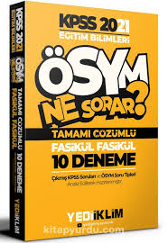 Ösym aday portalı adaylarımızın bilgilerini kontrol etmelerini ve güncellemelerini sağlayan bir sitedir. 2021 Kpss Egitim Bilimleri Osym Ne Sorar Tamami Cozumlu 10 Fasikul Deneme Kollektif Kitapyurdu Com