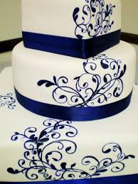 Let our trained bakery staff help you make it even more spectacular with a custom designed. Royal Blue Wedding Cake Designs 3 Layers Addicfashion