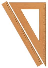 wooden triangle school ruler template free printable papercraft templates