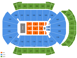 jacksonville memorial arena concert seating chart