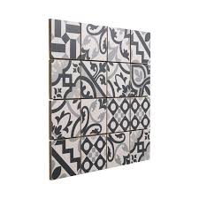 Gravier décoratif roulé blanc 25kg. Mosaique Carreaux De Ciment Blanc Noir 7 X 7 Cm Castorama Ciment Blanc Carreau De Ciment Ciment