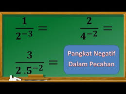 Check spelling or type a new query. Cara Menghitung Pangkat Negatif Dalam Pecahan Youtube