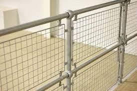 Mesh Infill Panels Our Quick Easy And Practical Railing Systems Include Single Mesh Panels Double Mesh Panels Or Pedestrian Panels Tube Clamp Mesh Wire Mesh