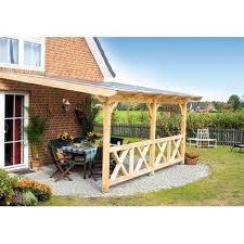 Skan Holz Terrassenuberdachung Rimini 648 Cm X 350 Cm Kaufen Bei Obi Terassenuberdachung Skan Holz Terrassenuberd Outdoor Pergola Decks Backyard Patio Pergola