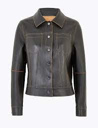Suede Reversible Biker Jacket Autograph M S Jackets Trucker Jacket Reversible Jackets