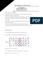 Sekian dari penjelasan tentang determinan matriks semoga bermanfaat… Determinan Matriks 4x4 Sarrus Pdf