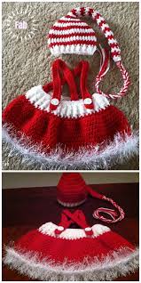 This will make any little one the life of the party. Christmas Crochet Holiday Baby Dress Free Crochet Patterns