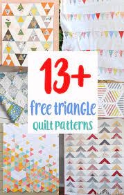 Get even more scrap quilt inspiration with our free downloadable guide . it's full of tips, tricks and projects that will help you turn your extra. 13 Free Triangle Quilt Patterns For Beginners Coral Co
