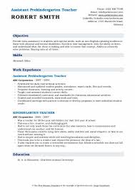 Write an engaging teacher resume using indeed's library of free resume examples and templates. Kindergarten Teacher Resume Samples Qwikresume