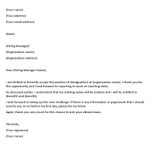 Nowadays, most of the offer letters are sent by email so you can easily send your offer acceptance email in the same thread. How To Accept A Job Offer With Acceptance Letter Templates And Examples