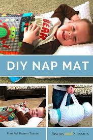 Nap mat pattern very easy diy video instructions. Back To School Diy Nap Mat Roll Seams And Scissors