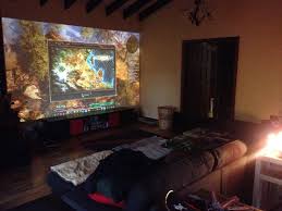 My Pc Gaming Projector Room Thingy Best Projector Gaming Projector Projector