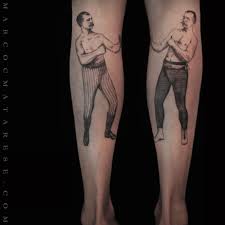 Boxers Marco C Matarese Tattoo Etching Linework Engraving Milan Italy Purotattoostudio Marcocmatarese Engraving Tattoo Boxing Tattoos Tattoo Style