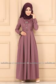 Modaselvim Elbise Nakisli Ve Pileli Elbise 9319w153 Gul Kurusu Model Pakaian Hijab Pakaian Wanita Model Baju Wanita