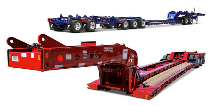 Fontaine Magnitude 90 Class Mfld Lowboy Trailer