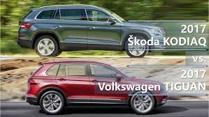 The volkswagen tiguan allspace is available in 1984 cc engine with 1 fuel type options: Skoda Kodiaq Vs Volkswagen Tiguan More Space Or Better Pedigree